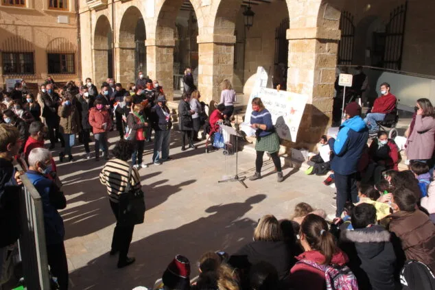 concentracion por el dia de las personas con diversidad funcional