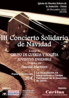 concierto solidario de navidad
