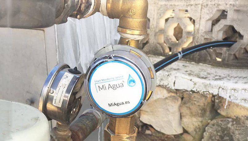 Contador de MiAgua para la detección de posibles pérdidas o fugas de agua
