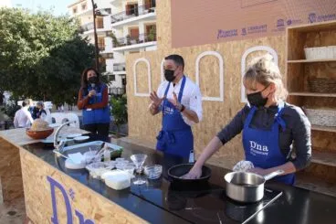 Demostración culinario en el D*na