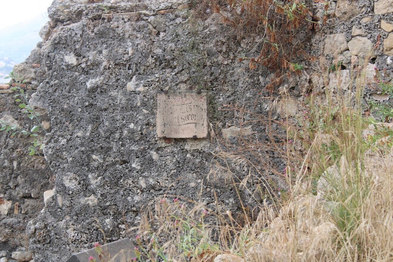 Detalle de la torre a restaurar