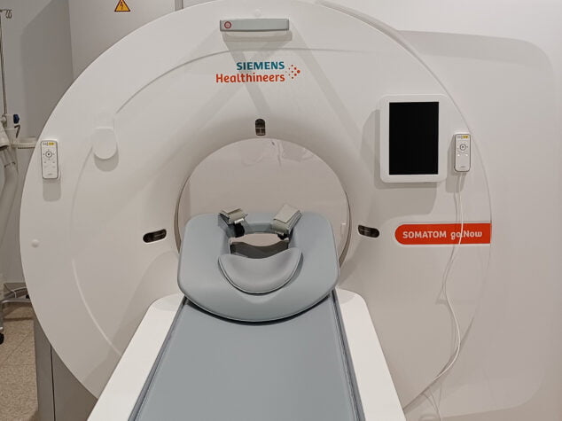 Bild: Der neue CT-Scan des HLA San Carlos Hospital