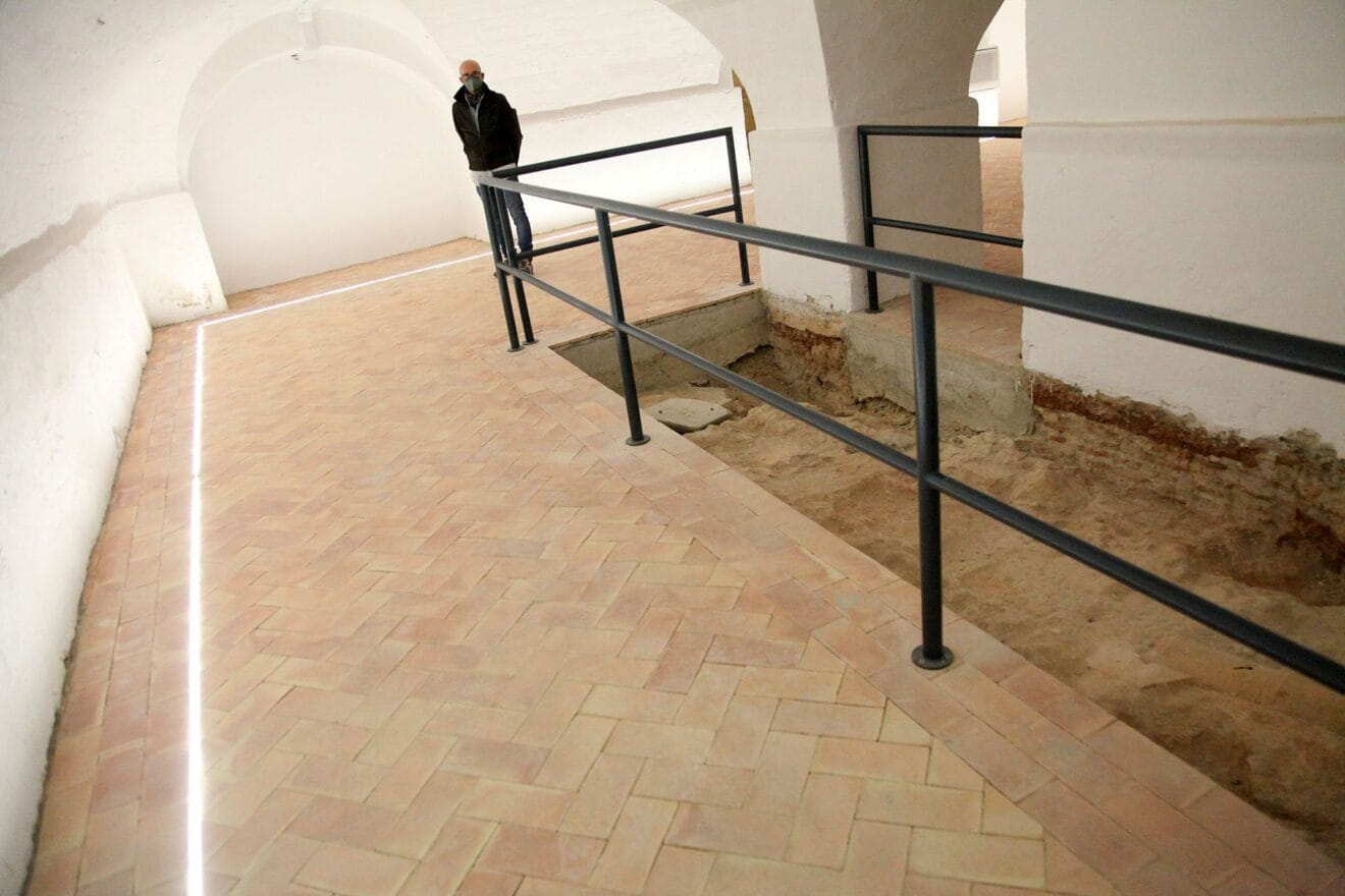 El sótano de la Casa de la Marquesa Valero de Palma