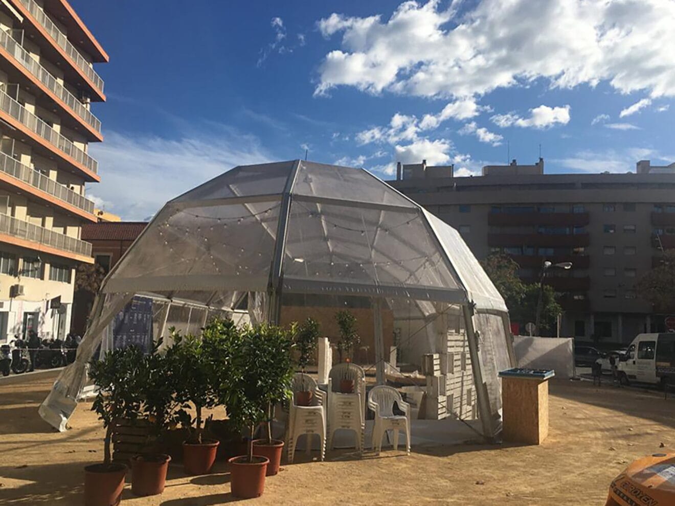 Escenario de Marqués de Campo del D*na Restaurant