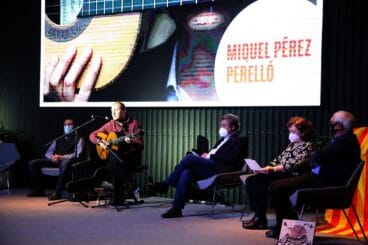 Interpretación de Miquel tras recibir el premio