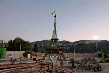 La Torre Eiffel de Dénia estrena iluminación 01