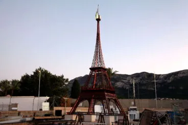 La Torre Eiffel de Dénia estrena iluminación 02