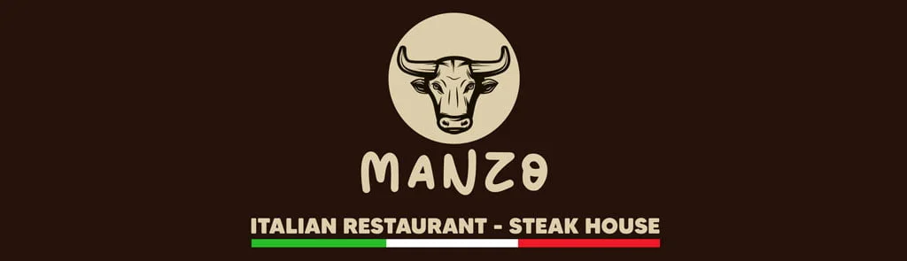 logo de entrada de Manzo Restaurante