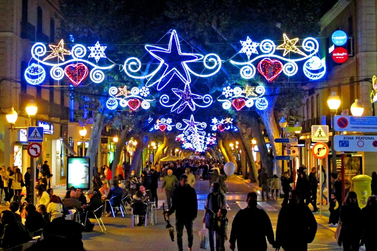 Luces de Navidad Dénia