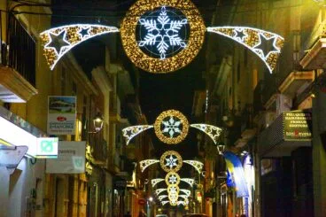 Luces de Navidad Dénia