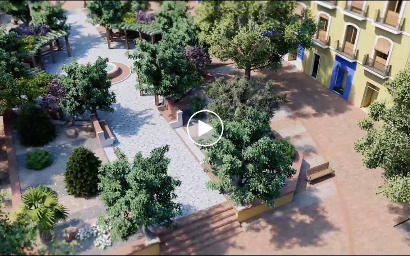 Play de la nueva cara de la Glorieta de Dénia