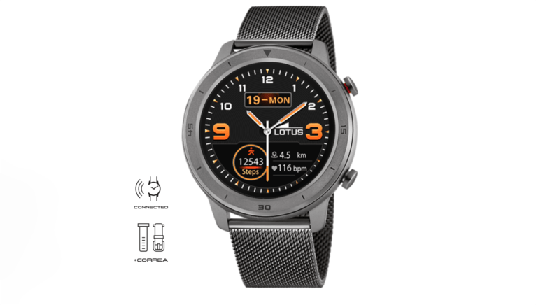 Smartwatch de Lotus disponible en Joyería Bonilla