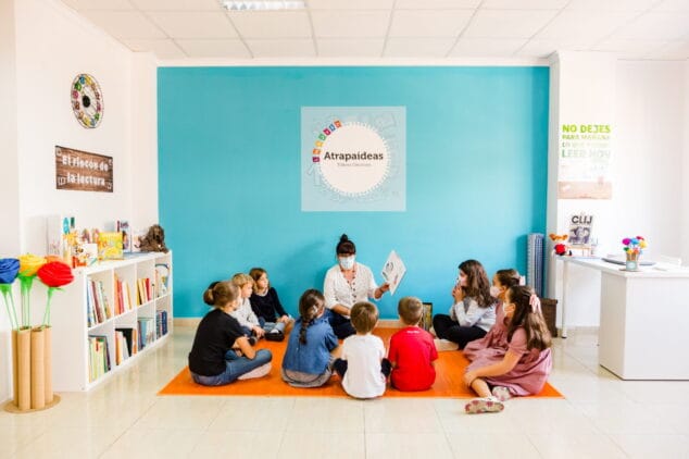 talleres de lectura con nincc83os en atrapaideas