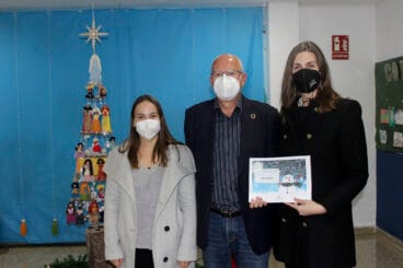 Tercer premio del consurso de belenes escolares en Dénia