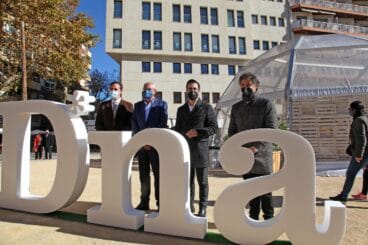 Vicent Grimalt, Alcalde de Dénia, Quique Dacosta y Francesc Colomer, Secretario Autonómico de Turismo