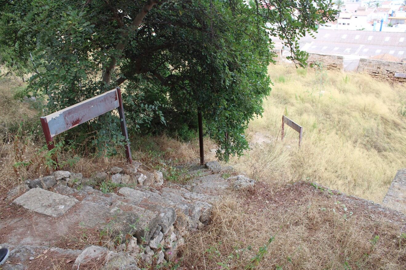 Zona del Verger Baix del Castillo para rehabilitar