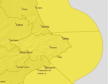 alerta amarilla por viento