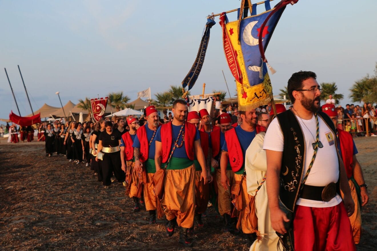 Amiries y Alkamar en el desembarco moro