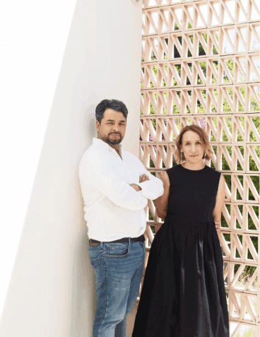 Beatriz García Morales i Enrique Chapa, creadors de QB arquitectes
