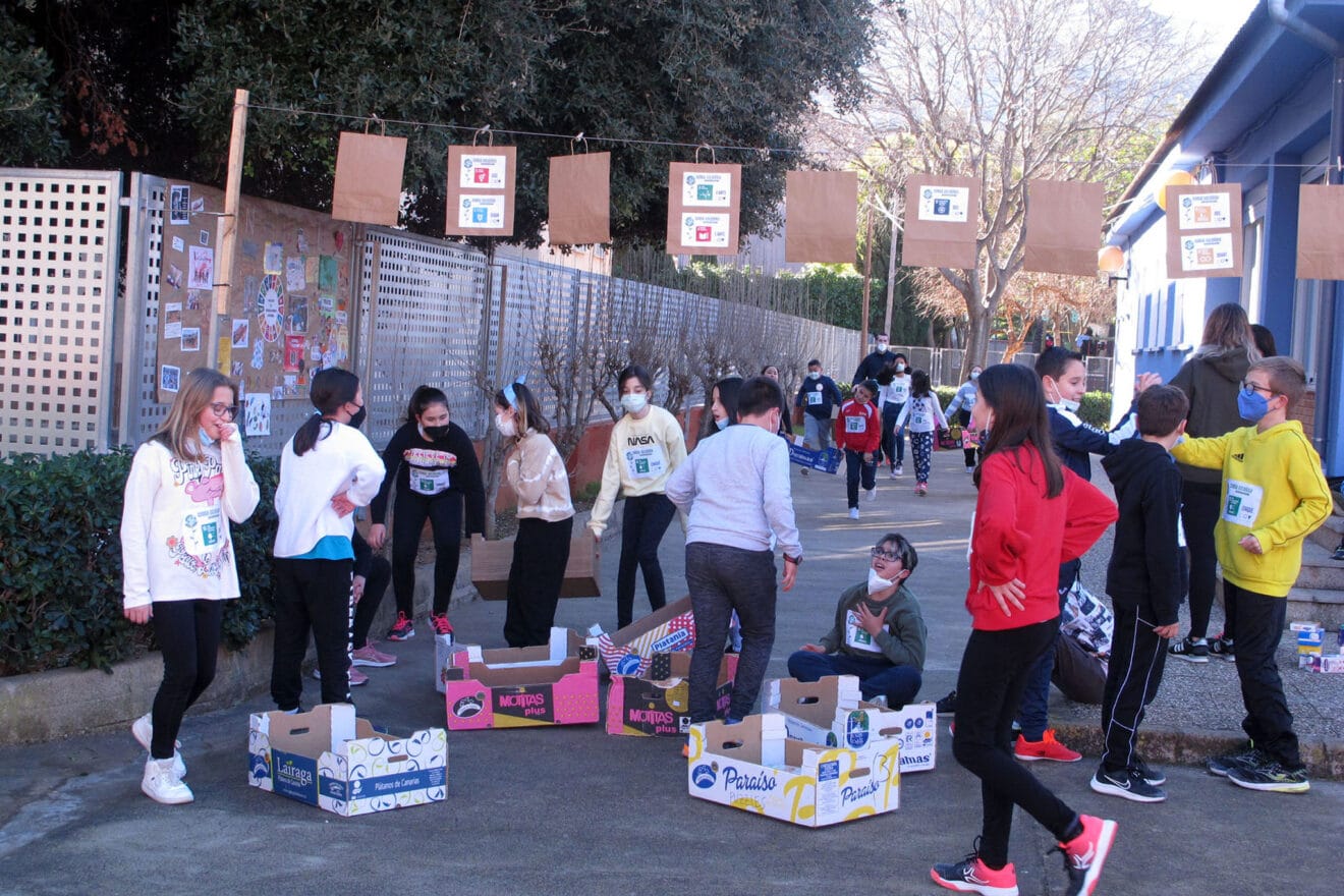 Carrera solidaria de los alumnos del Vessanes Dénia 40