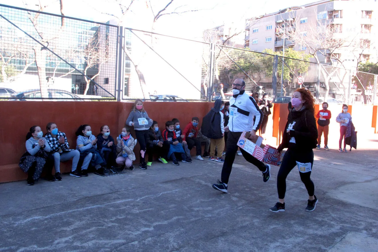 Carrera solidaria de los alumnos del Vessanes Dénia 41