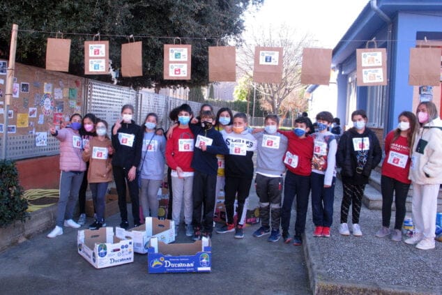 La carrera de los alumnos de un colegio de Dénia por la sostenibilidad del planeta 47 carrera solidaria de los alumnos del vessanes denia 47
