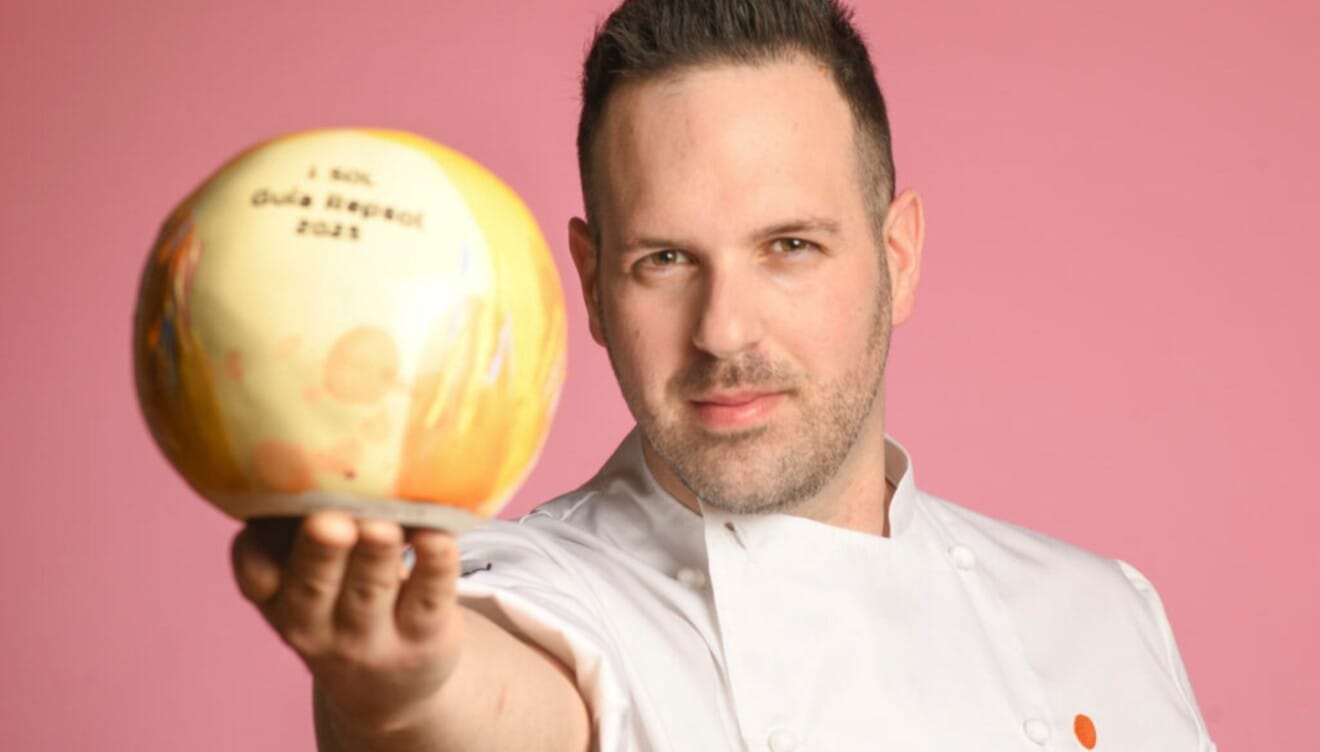 Chef Carlos García Moreno, galardonado con un Sol Repsol