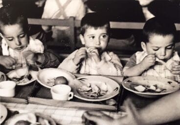 Comedor del Hogar sueco de Dénia | Biblioteca Nacional