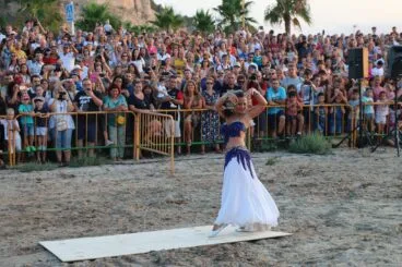 Danza durante el desembarco moro de 2019