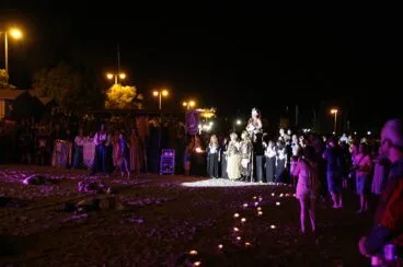 Desembarco moro en la Marineta Cassiana, en 2015