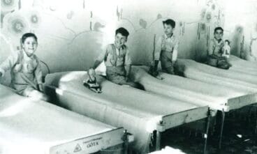 Dormitorio en el hogar de acogida de Dénia | Biblioteca Nacional