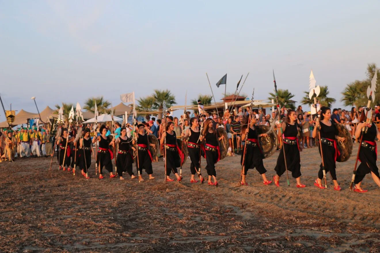 El bando moro toma tierra