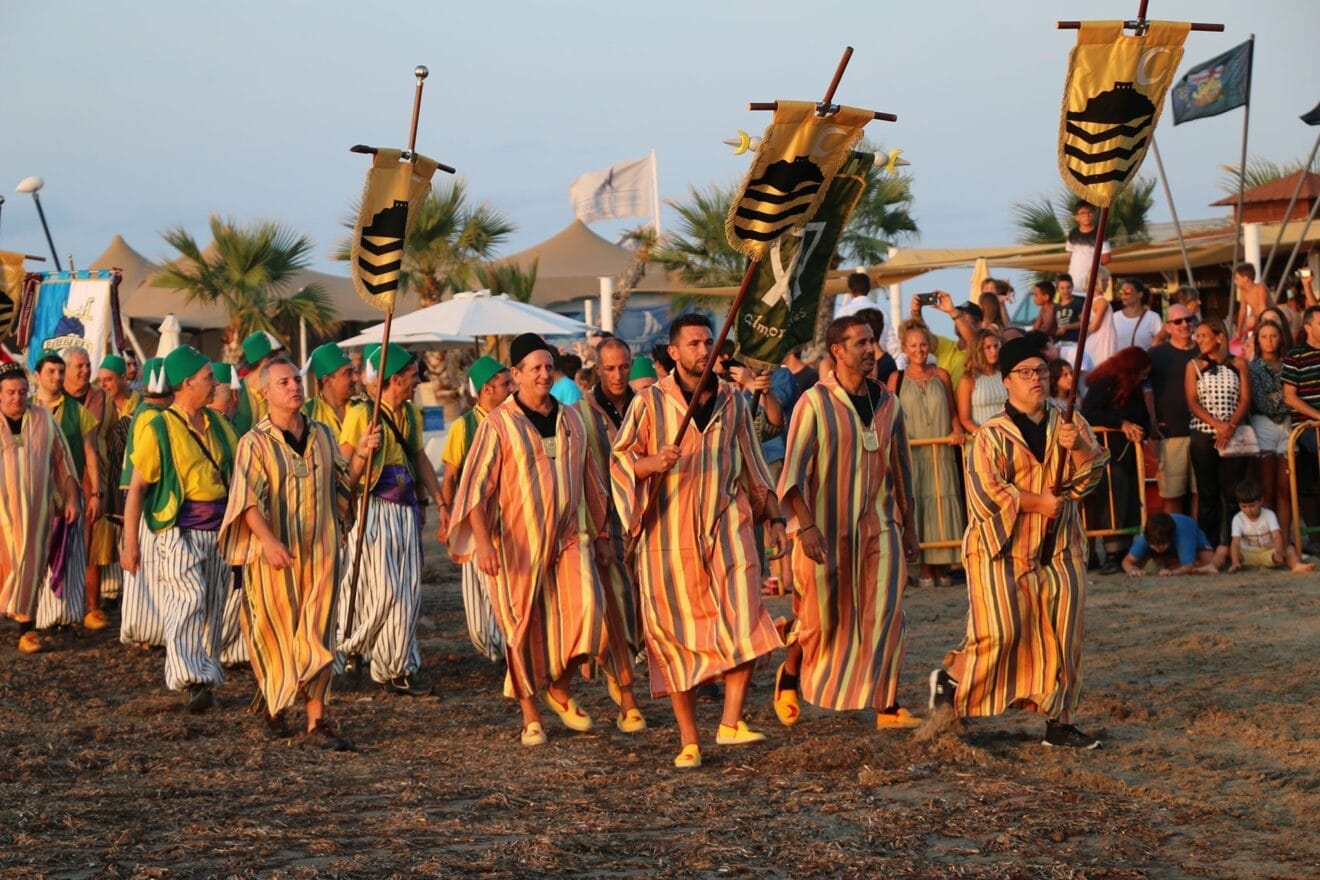 Filà Almorávides durante el desembarco de 2019