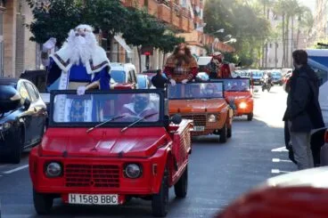 Los Reyes Magos de Oriente visitan Dénia