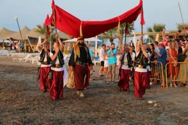 Llegada del emisario moro