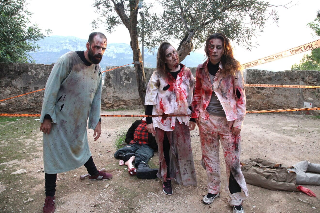 Los monstruos invaden el castillo en Halloween