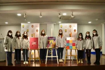 presentacion del cartel de falles de denia 2022