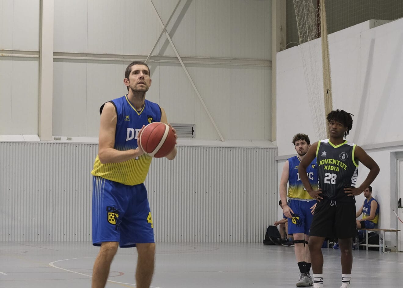 Senior Masculino Preferente en el partido contra Juventut Xàbia