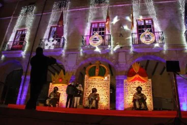 Visita de los Carteros Reales a Dénia