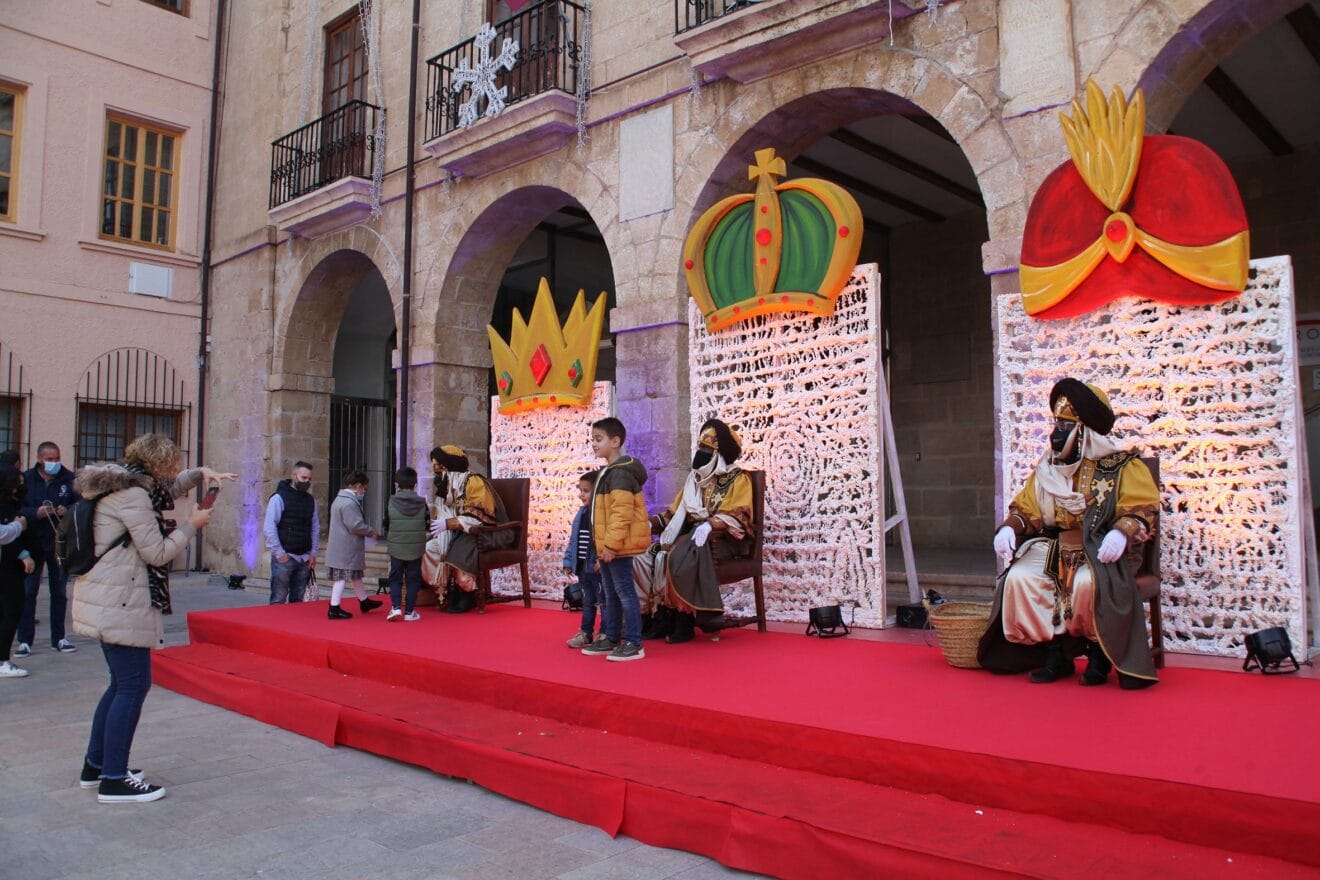 Visita de los carteros reales a Dénia
