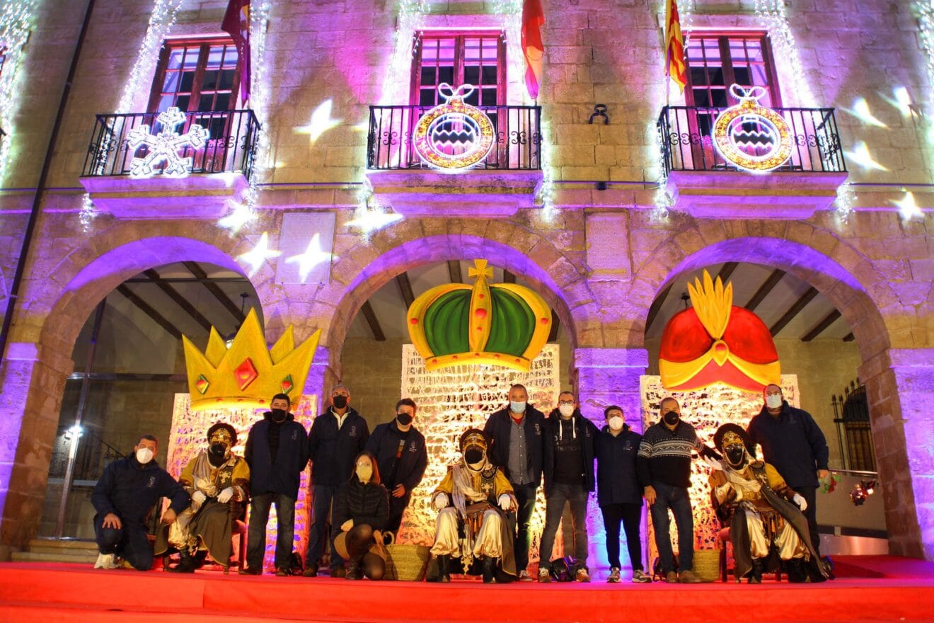 Visita de los Carteros Reales a Dénia