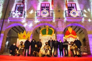 Visita de los Carteros Reales a Dénia
