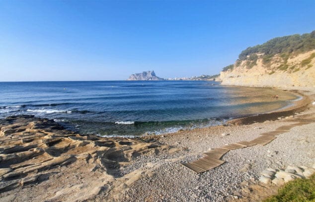 Imagen: Cala Baladrar de Benissa