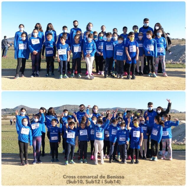Imagen: Categorías benjamín, alevín e infantil en la cuarta jornada de liga comarcal de la temporada 21-22 en Benissa