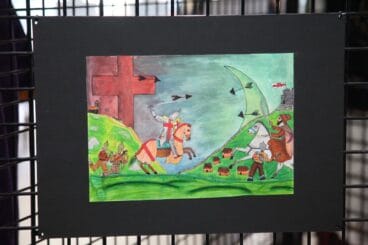 Exposición de dibujo infantil en el Mercat de Dénia 08