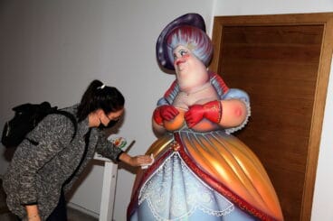 Los ninots de Dénia llegan a la Casa de la Marquesa