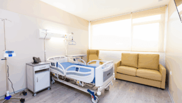 Luminosas y amplias instalaciones en hospital HCB Dénia