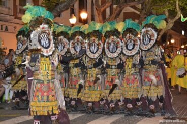 moros y cristianos denia capitania fila almoravides