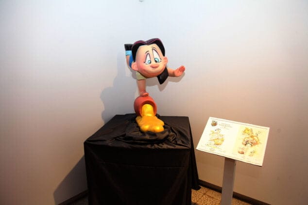 Imagen: Ninot infantil del Darrere del Castell de 2022