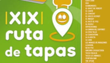 portada de la xix ruta de tapas de denia